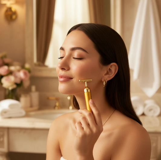 24K Glow Lift - Face Massager