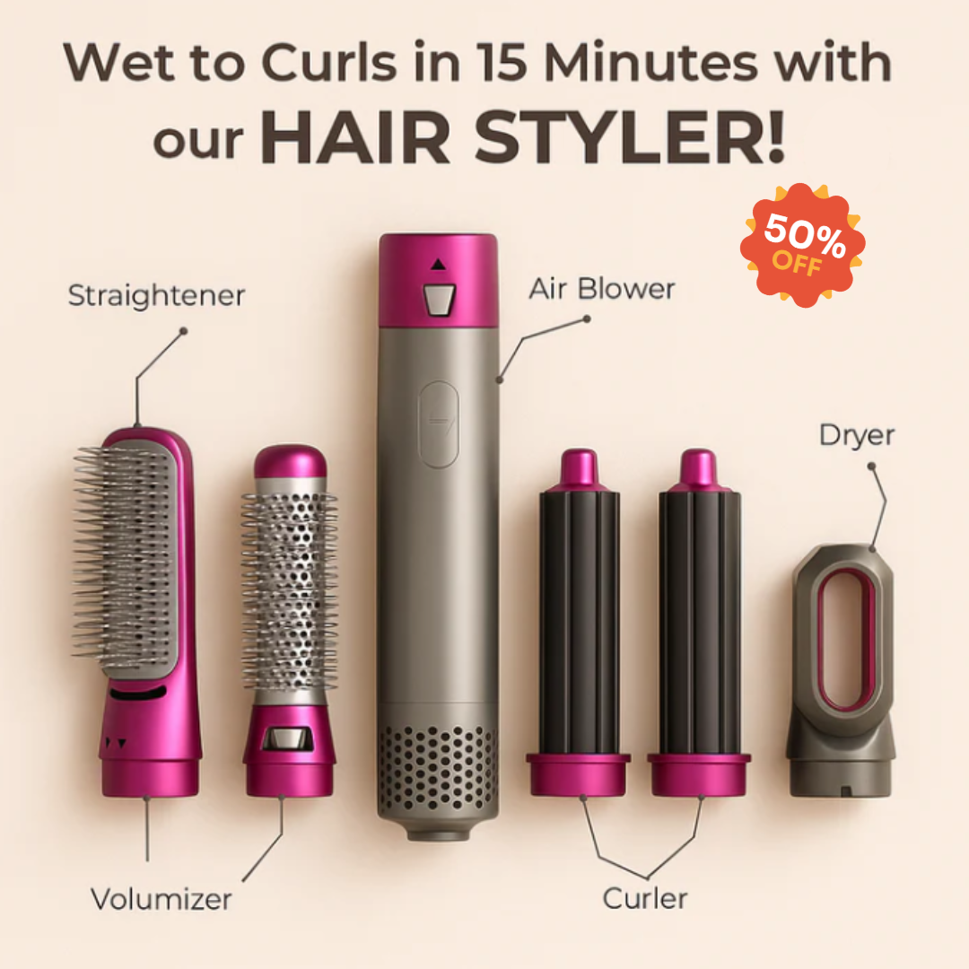Air Styler Plus+™ 5-in-1 Ionic Air Styler