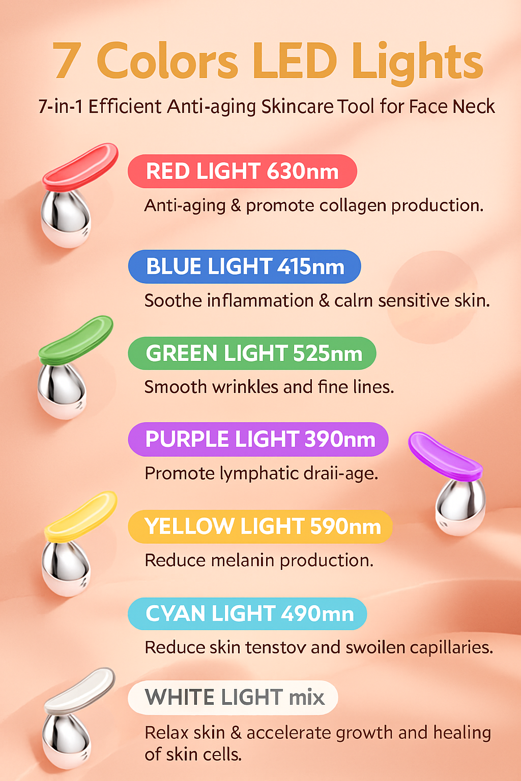 Multifunctional Facial Skin Care Tool